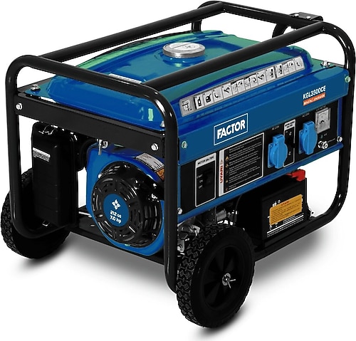 FACTOR FCKGL3500CE 3,5 KVA BENZİNLİ MONOFAZ İPLİ - MARŞLI JENERATÖR