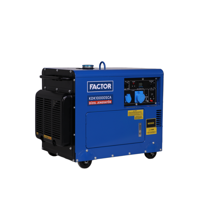 FACTOR FCKDK10000SCA 9.4 KVA OTOMATİK KABİNLİ JENERATÖR 230V
