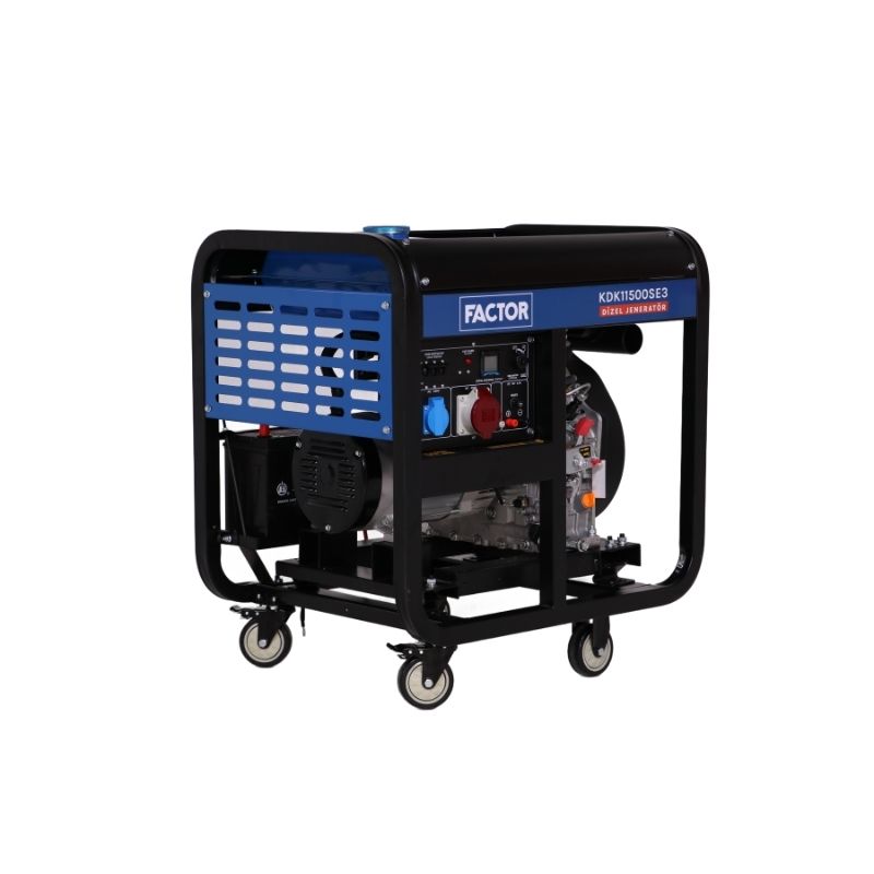 FACTOR FCKDK11500SE3 11 KVA DİZEL JENERATÖR TRİFAZE