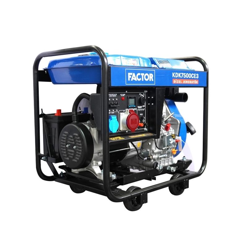 FACTOR FACKDK7500CE3 6,9 KVA DİZEL TRİFAZE JENERATÖR