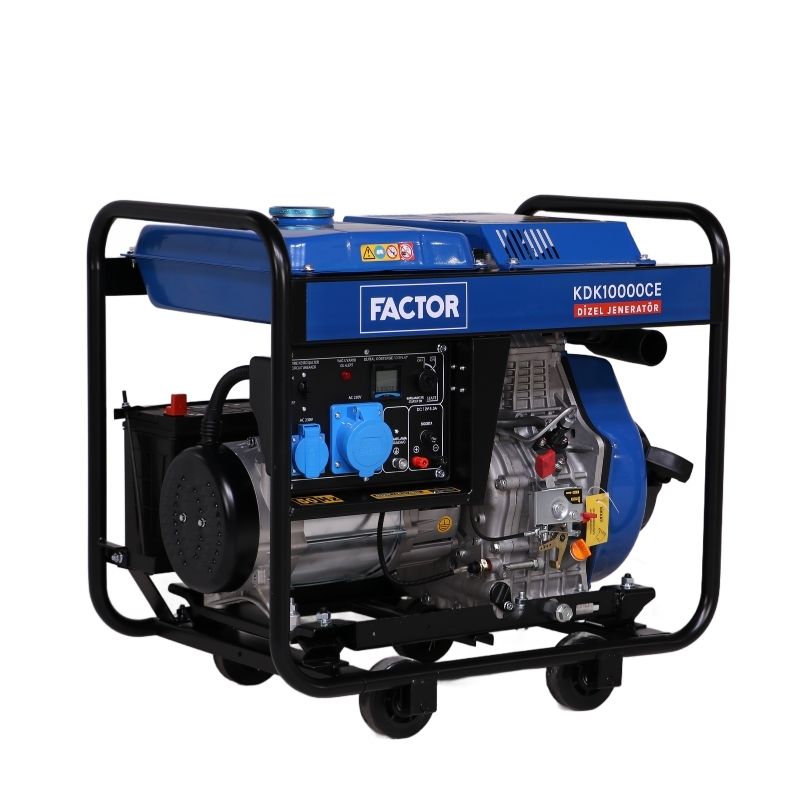 FACTOR FCKDK10000CE 9.4 KVA DİZEL JENERATÖR MONOFAZE