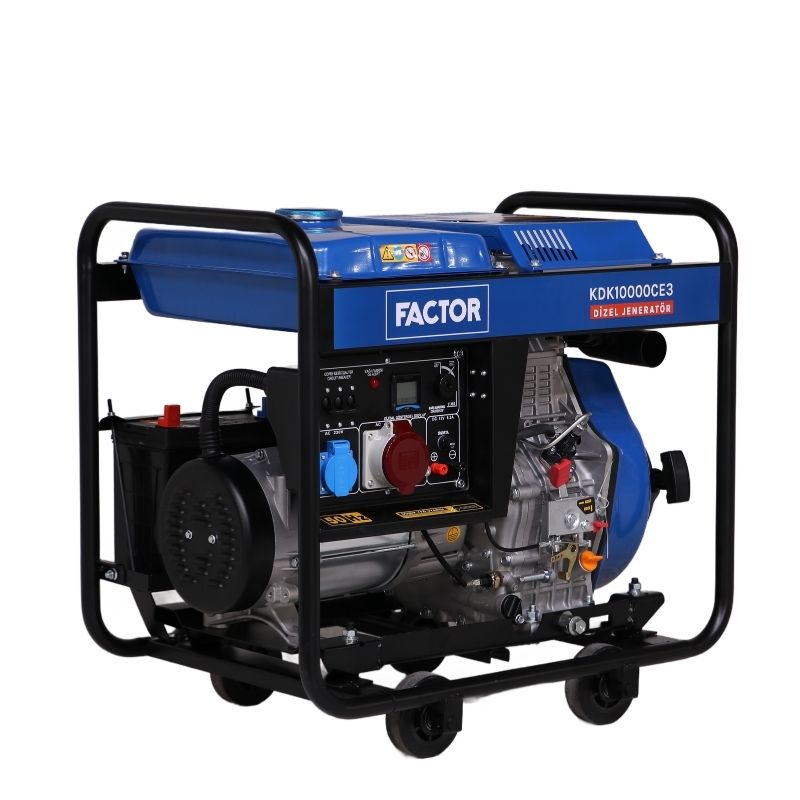 FACTOR KDK10000CE3 9.4 KVA DİZEL JENERATÖR TRİFAZE