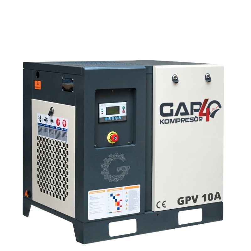 GAP 10 Hp Vidalı Hava Kompresörü