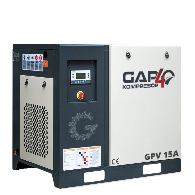 GAP 15 Hp Vidalı Hava Kompresörü