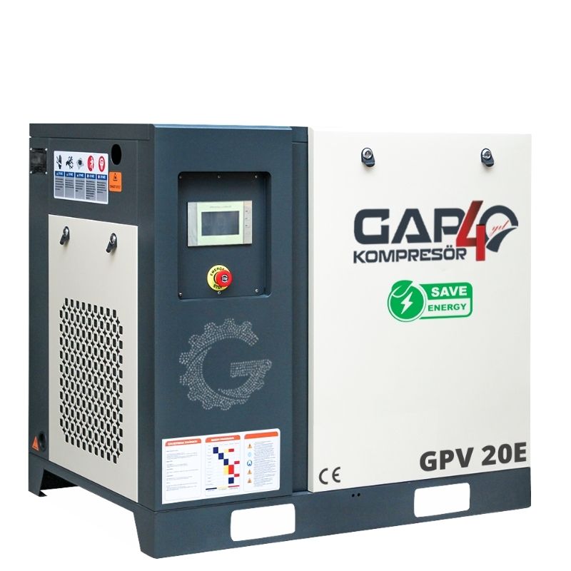 GAP 20 Hp İnvertörlü Vidalı Hava Kompresörü
