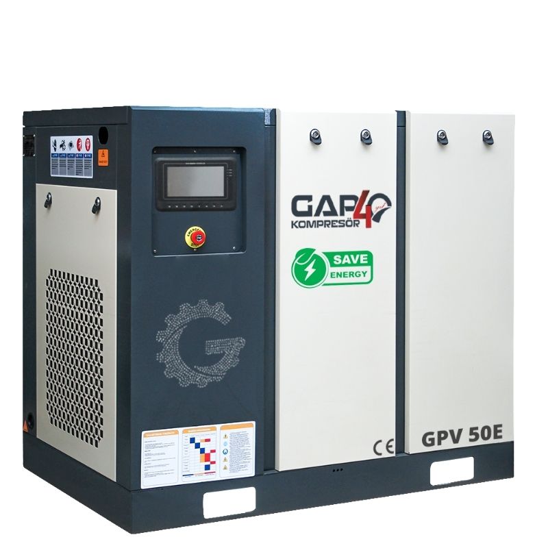 GAP 50 Hp İnvertörlü Vidalı Hava Kompresörü