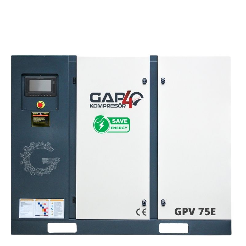 GAP 75 Hp İnvertörlü Vidalı Hava Kompresörü