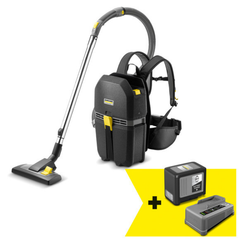 KARCHER BVL 5/1 Bp Pack *TR SIRT TİPİ SÜPÜRGE